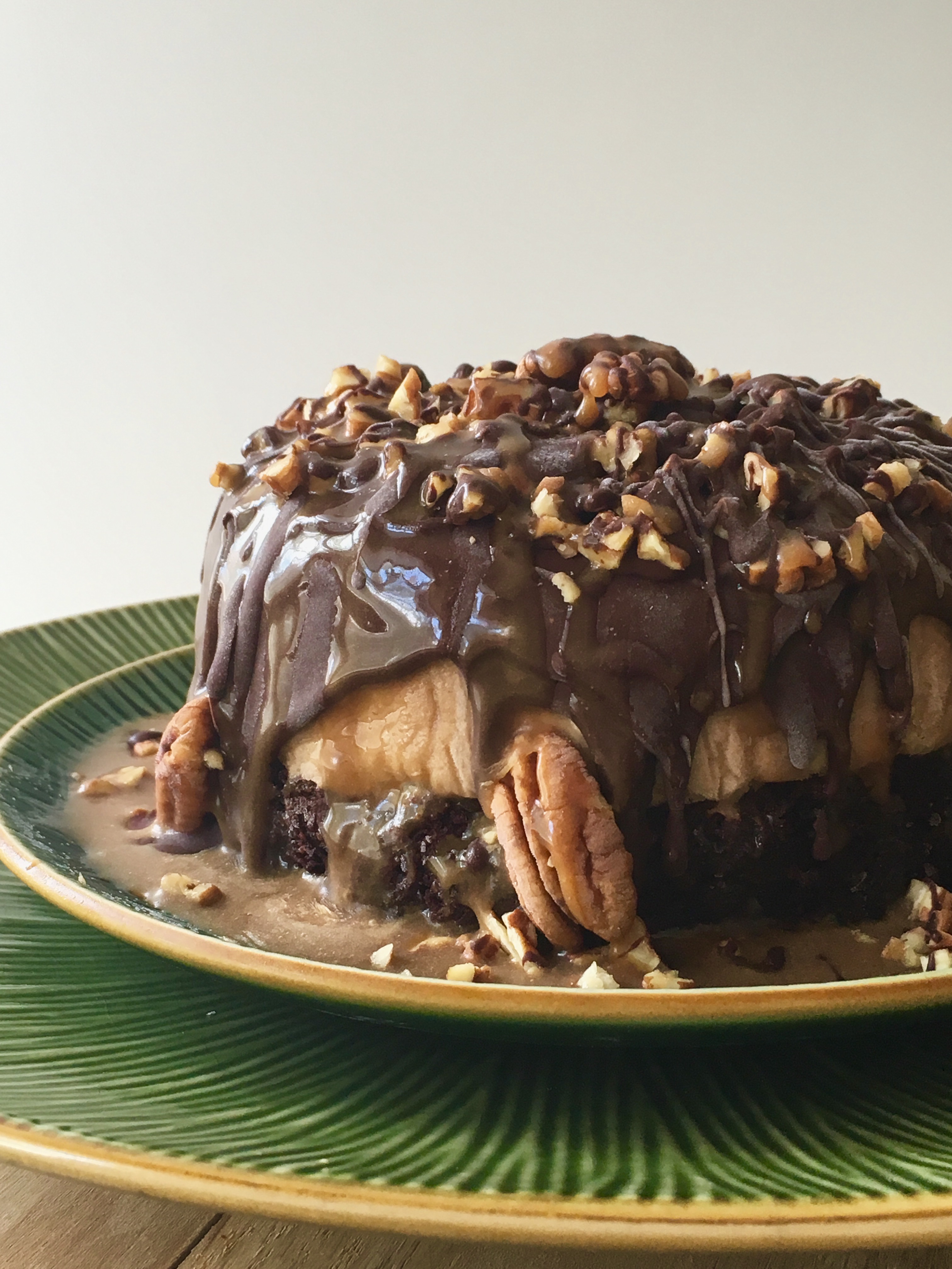 paleo turtle ice cream cake Back Porch Paleo