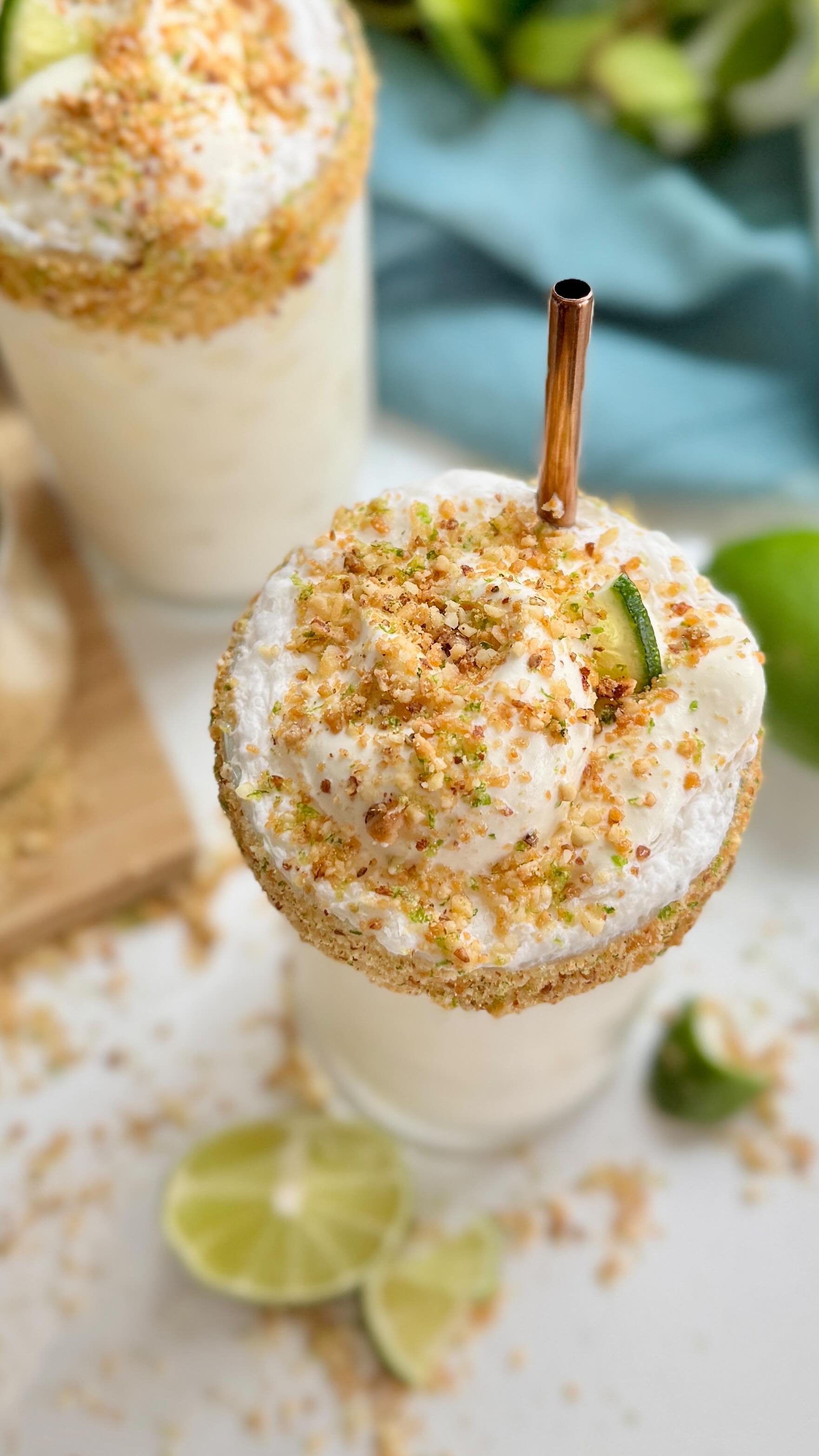 🍋‍🟩🍹KEY LIME PIE mocktail/cocktail for a Tuesday win!!!
.
In celebration of National Cocktail Day...loading this mocktail up for your feed!
.
Creamy, dreamy dairy free lime elixir, loads of ice...with a rim of what I call “crust dust,” made with pulverized WAFFLE CONE GRANOLA that is quickly approaching its one-year anniversary that I had the pleasure of working on with @nanajoesgranola - still so very surreal to me!!
.
I served these at a recent dinner party & there were some very happy sippers!!!
.
If you want to make it a cocktail, have at it! I believe subbing RUM for the sparkling water would pair nicely! Feel free to sound off on other possibilities in the comments!
.
Comment: RECIPE & I’ll send you a DM with the direct link; otherwise, follow the link in bio for all the details!

#nationalcocktailday #wafflecone #mocktailrecipe #lime

https://backporchpaleo.com/2025/07/01/creamy-key-lime-pie-mocktail-recipe/