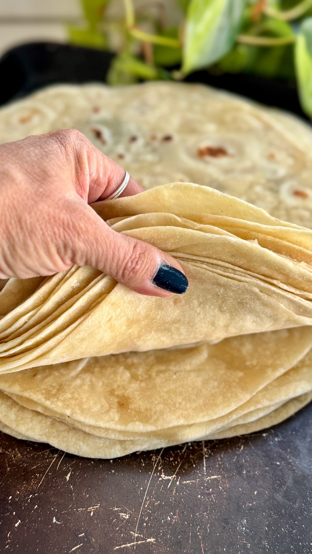 Rollin’ into the weekend like...
.
One of my MOST favorite kitchen activities is preparing food for family/friends/loved ones who need a few meals brought in because of “....XYZ” - fill in thE blank! A time of need for them is a MOMENT for me & being able to think about these people while I prepare food for them is a special one!
.
My day today...preparing DOZENS & dozens of my SOURDOUGH discard flour TORTILLAS! Like the poet Kahlil Gibran said, “Work is love made visible” - a quote my MIL Patsy shared w/ me decades ago & I have since then, lived into..LOVING others this way.
.
Hope you’re finding ways to lean in to those around you - meeting them in times of need, sitting with them if needed, reading out loud, simply visiting or even just being “present” while they sleep.
.
Comment: RECIPE for a link to my simple 5 ingredient, flour tortillas - they’re crowd pleasers!
.
https://backporchpaleo.com/2026/03/27/sourdough-discard-flour-tortilla/
@lehimills 

#sourdough #easyrecipe #tortillas #sourdoughdiscard #comfortfood